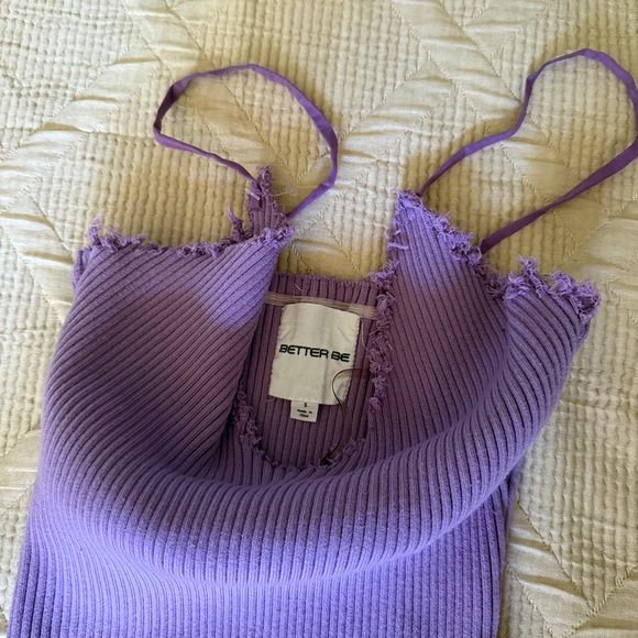 Better Be Lavender Ribbed Midi Dress - Picture 2 of 10